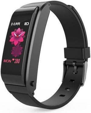 JAKCOM F2 1.28 inch TFT Color Screen Bluetooth Earphone Smart Watch, Support Sleep Monitoring / Heart Rate Monitoring / Bluetooth Call / Multi-sports Mode (Black)