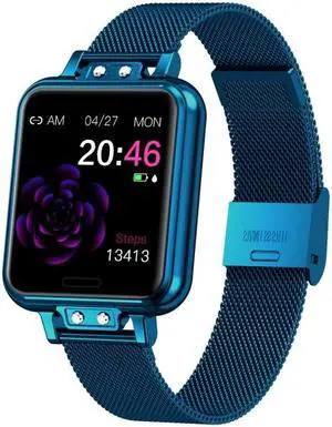 ZL13 1.22 inch Color Screen IP67 Waterproof Smart Watch, Support Sleep Monitor / Heart Rate Monitor / Menstrual Cycle Reminder (Blue) (Blue) Black ZL13 1.22 inch Color Screen IP67 Waterproof Smart Watch, Support Sleep Monitor / Heart Rate Monitor / Menstrual Cycle Reminder (Blue) (Blue) Black