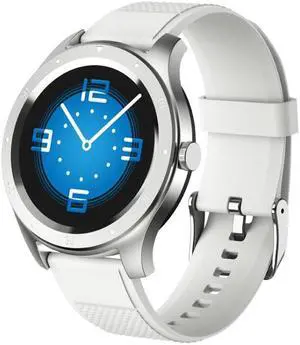 S6 1.3 inch IPS Color Screen Smart Watch, Support Heart Rate Monitoring / Blood Pressure Monitoring / Sleep Monitoring / Female Physiological Cycle (White)