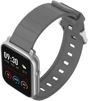 SMA-F1 1.3 inch TFT Full Touch Screen IP68 Waterproof Smart Sports Watch, Support Dynamic Heart Rate & Blood Pressure & Sleep Detection / Bluetooth / Alarm Clock / Photo Control (Silver Grey
