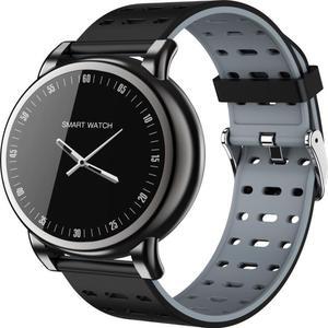 B8+ 1.08 inch IPS Color Screen IP67 Waterproof Smart Watch,Support Message Reminder / Heart Rate Monitor / Blood Oxygen Monitoring / Blood Pressure Monitoring/ Sleeping Monitoring (Grey)