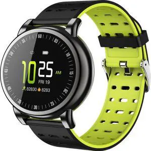 B8+ 1.08 inch IPS Color Screen IP67 Waterproof Smart Watch,Support Message Reminder / Heart Rate Monitor / Blood Oxygen Monitoring / Blood Pressure Monitoring/ Sleeping Monitoring (Green)