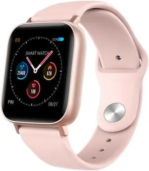 Q10 Fashion Smart Sports Watch, 1.3 inch TFT Screen, IP67 Waterproof, Support Heart Rate / Blood Pressure Monitoring / Sleep Monitoring / Sedentary Reminder (Pink)