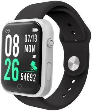 D20L 1.3 inch IP67 Waterproof Color Screen Smart Watch (Silver)