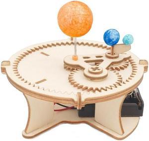 Science Toys Astronomy Sun Earth Moon Planet Experiment Educational Toy Science Toys (Material Kit)