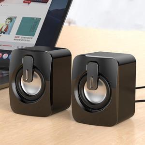 A1 USB Mini High Volume Wired Speaker, Bluetooth Version (Black)