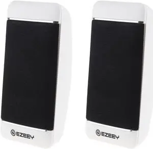YEEZE S4 Notebook PC Mini Speaker Wired USB 2.0 Portable Speaker, Size:White (White)