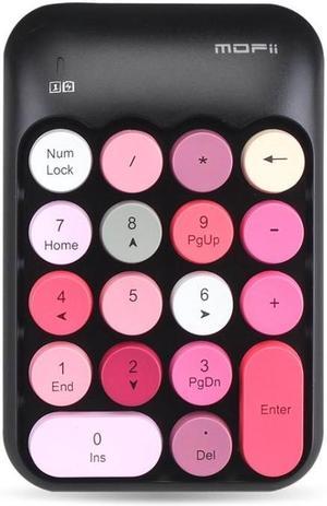 MOFii X910 2.4G 18 Keys 1600 DPI Wireless Numeric  Keypad (Black)