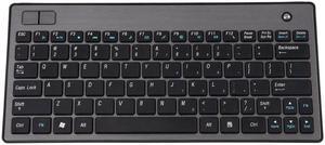 MC Saite Combo7126 Bluetooth 85 Keys Keyboard with Trackball for Windows / iOS / Android(Black)