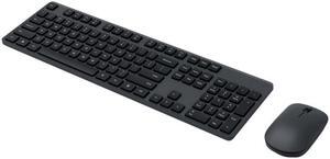 Original Xiaomi 2.4GHz Wireless Keyboard + Mouse Set 2 for Notebook Desktop Laptop(Black)