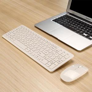 MLD-568 Office Gaming Mute Wireless Mouse Keyboard Set MLD-568 White (White)