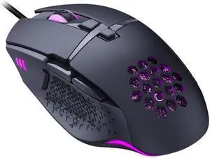 iMICE T90 8 Keys 7200DPI USB Wired Luminous Gaming Mouse, Cable Length: 1.8m