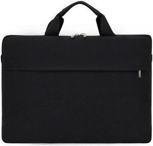 Portable Notebook Bag Multifunctional Waterproof and Wear-Resistant Single Shoulder Computer Bag, Size: 14 inch, Size:14 inch (Black)