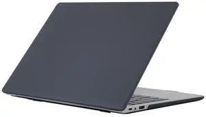 For Huawei MateBook 14 inch Shockproof Frosted Laptop Protective Case (Black)