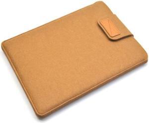 Vertical Felt Laptop Bag Tablet Sleeve Bag, Size: 15 Inch, Size:15 Inch (Khaki)