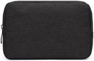 Multi-functional Headphone Charger Data Cable Storage Bag Power Pack, Size: S, 17 x 11.5 x 5.5cm (Black)