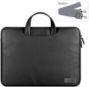 Waterproof PU Laptop Bag Inner Bag, Size:13 / 14 inch, Size:13 / 14 inch (Black)