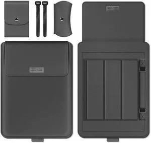 A2 4 in 1 Computer Bracket Liner Bag Storage Bag, Size:13/14 inch 13/14 inch (Gray)