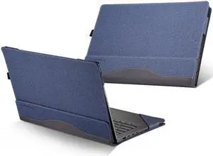 Laptop PU Leather Protective Case For IdeaPad C340 14 inch For IdeaPad C340 14 inch (Blue) Black