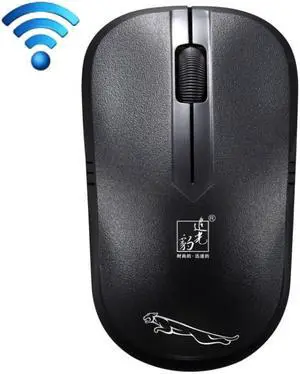 ZGB 101B 2.4GHz 1600 DPI Professional Commercial Wireless Optical Mouse Mute Silent Click Mini Noiseless Mice for Laptop, PC, Wireless Distance: 30m(Black)