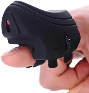 GM306e Bluetooth Finger Lazy Mice Charging Phone Tablet Notebook Universal Mice GM306e Bluetooth (Black)