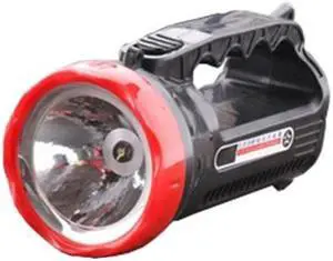 5W Rechargeable Strong LED Flashlight 2-Modes Outdoors Searchlight