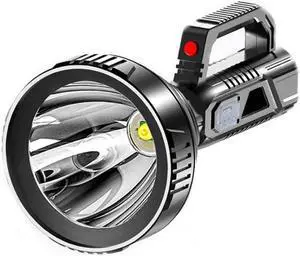 HK788 Strong Handheld Flashlight USB Rechargeable Outdoor Searchlight