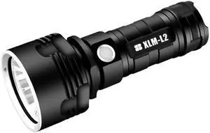 Strong Light Outdoor Waterproof Camping Aluminum LED Flashlight, Style: L2 (Without Battery), Size:L2 (Without Battery)