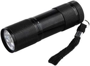 5 PCS 9 LEDs 395NM Mini UV Flashlight Fluorescent Agent Detection Pen Security Light