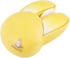 MOFii M6 Rabbit Shape 2.4G Wireless Mute Mouse (Yellow)