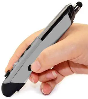 PR-08 2.4G Innovative Pen-style Handheld Wireless Smart Mouse, Effective Distance: 10m(Grey)