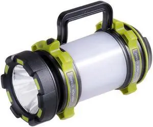 KINSACH Portable LED Searchlight Outdoor Rechargeable Multi-function Flashlight Camping Light (Green)