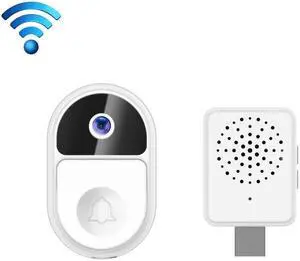 ML18 Mini Ultra Wide Angle Smart Video Doorbell Support Two-way Voice ML18 (White)