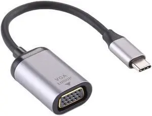 1080P VGA Female to Type-C / USB-C Male Connecting Adapter Cable