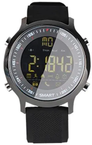 EX18 Smart Sports Watch FSTN Full View Screen Luminous Dial High Tensile TPU Strap, Support Steps Counting / Burned Calory / Calendar Date / Bluetooth 4.0 / Incoming Call Reminder / Low Batt