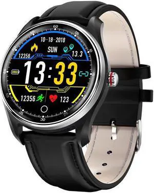 MX9 Smart Watch Touch Screen ECG + PPG ECG HRV Heart Rate IP68 Waterproof Swimming Intelligent Bracelet Watch