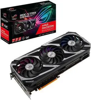 ASUS ROG STRIX Radeon RX 6700 XT OC Edition Gaming Graphics Card (AMD RDNA 2, PCIe 4.0, 12GB GDDR6, HDMI 2.1, DisplayPort 1.4a, Axial-tech Fan Design, 2.9-slot) - ROG-STRIX-RX6700XT-O12G-GAMING