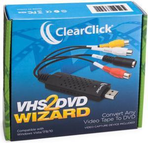 VHS To DVD Wizard Software | USB Video Capture Device Grabber | Digital Video