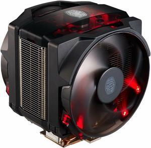 Cooler Master MasterAir Maker 8 High-end CPU Air Cooler, 3D Vapor Chamber Base, 8 Heatpipes, Aluminum Fins, Dual Silencio FP120 Fans AMD/Intel LGA1200/1151/2066