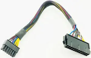 High Quality ATX 24Pin to 14Pin Power Supply Cable Cord 24p to 14p 18AWG Wire for Lenovo Q77 B75 A75 Q75 H81 Motherboard 20cm