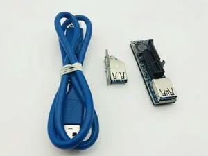 X1 Extension Cable Riser Card Newest Sale Extender USB 3.0 Transfer Cables  X1 to 1X Adapter Adaptador PC Accessories