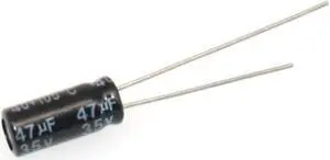 50PCS 35V47UF Electrolytic Capacitor 47UF 35V Volume 5*11MM 5X11