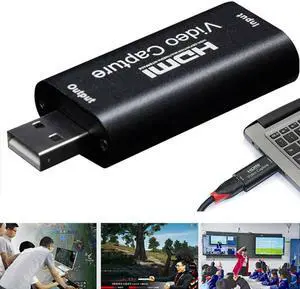 1080P USB2.0 HDMI Capture Card 1 Channel HDMI Video Capture Card Live Recording Box Audio Video Capture Card Portable USB HD Video Capture Card,Black 1080P USB2.0 HDMI Capture Card 1 Channel HDMI Video Capture Card Live Recording Box Audio Video Capture Card Portable USB HD Video Capture Card,Black