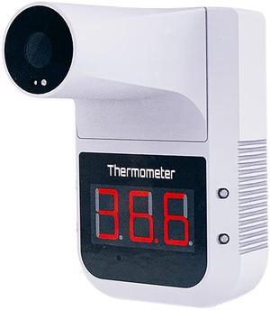 Non-contact Infrared Temperature Measurement, Wall Mounted Smart Sensor Forehead Thermometer with Alarm, Suitable for Offices, Factories, Shops, Schools
