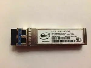 Intel E10GSFPLR FTLX1471D3BCV-IT E65689-001 Dual Rate 10G/1G 1310NM SMF