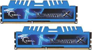 G.SKILL Ripjaws X Series 16GB (2 x 8GB) 240-Pin PC RAM DDR3 1600 (PC3 12800) Desktop Memory Model F3-1600C9D-16GXM