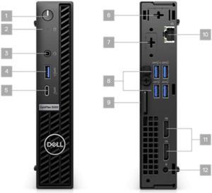 Dell Optiplex 5000 5000 Micro Tower Desktop (2022) | Core i7 - 512GB SSD - 32GB RAM | 12 Cores @ 4.7 GHz - 12th Gen CPU