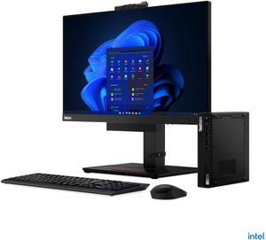 Lenovo ThinkCentre M80q Gen 3 Micro Tower Desktop (2022) | Core i7-12700T - 512GB SSD Hard Drive - 16GB RAM | 12 cores @ 4.7 GHz Win 11 Pro Black