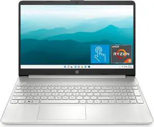 HP 15-EF2000 Laptop | 15" 1920x1080 FHD | Ryzen 5 - 5500U - 256GB SSD Hard Drive - 8GB RAM - AMD RADEON RX 5500M | 6 cores @ 4.0 GHz - 4GB GDDR6 Win 10 Home Black