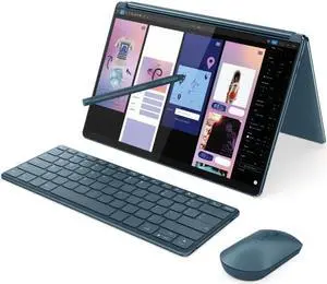 Lenovo Yoga Book 9 13IMU9 2-in-1 Laptop (2024) Touch | 13.3" 2880x1800 QHD+ | Core Ultra 7 - 155U - 512GB SSD Hard Drive - 32GB RAM | 12 cores @ 4.8 GHz Win 11 Pro Black